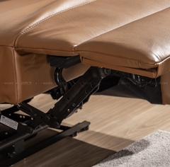 SOFA DA VIENNA 3 CHỖ TOBACCO+ BÀN LƯU TRỮ