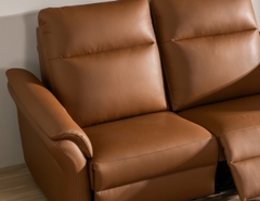 SOFA DA VIENNA 3 CHỖ TOBACCO