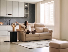 SOFA DA THƯ GIÃN VIENNA 3 CHỖ NOMAD