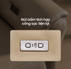 SOFA DA THƯ GIÃN VIENNA 4 CHỖ NOMAD