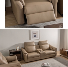 SOFA DA THƯ GIÃN VIENNA 3 CHỖ NOMAD