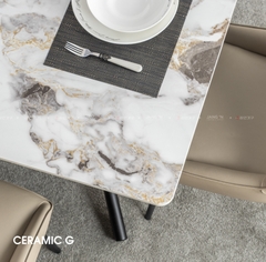 BÀN ĂN MẶT ĐÁ CERAMIC WINSTON 6 CHỖ