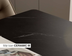 BÀN ĂN MẶT ĐÁ CERAMIC WINSTON 8 CHỖ