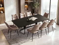 BỘ BÀN ĂN ĐÁ CERAMIC 8 CHỖ WINSTON