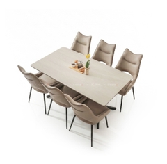 BỘ BÀN ĂN ĐÁ CERAMIC 6 CHỖ WINSTON