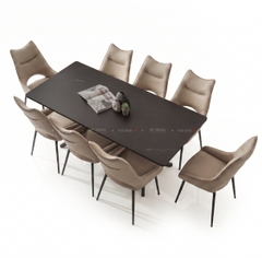 BỘ BÀN ĂN ĐÁ CERAMIC 6 CHỖ WINSTON