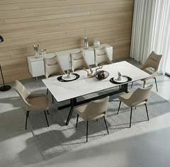 BỘ BÀN ĂN ĐÁ CERAMIC 6 CHỖ WINSTON