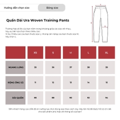 Quần Dài Ura Woven Training Pants