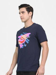 Áo Thun NK Men Printed Round Neck Pure T-Shirt