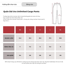 Quần Dài Ura Unlimited Cargo Pants