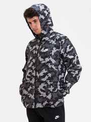 Áo Khoác NK Camo Hooded Windbreaker Jacket
