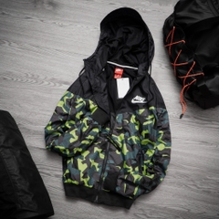 Áo Khoác NK Badlands Camo Windbreaker Jacket
