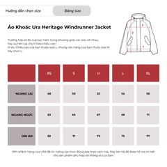 Bộ Thể Thao Ura Heritage Windrunner
