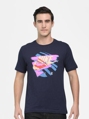 Áo Thun NK Men Printed Round Neck Pure T-Shirt