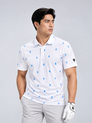 Áo Thun Dri-FIT Par 5 Icon Stack Print Polo