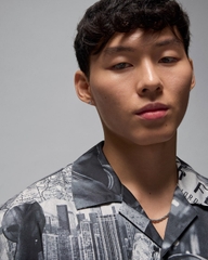 Áo JD Essentials Men's Printed Camp Top