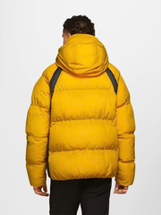 Áo Phao Air JD Wide Stripe Zipper Hooded Winter Jacket