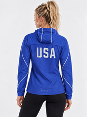 Áo Khoác NK Shield Windbreaker Women’s USA Jacket