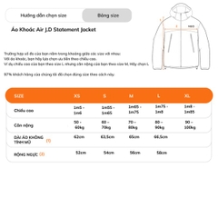 Áo Khoác Air JD Statement Jacket