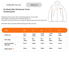 Áo Khoác NK Windrunner Track Hooded Jacket