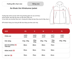 Áo Khoác Ura Windrunner Jacket