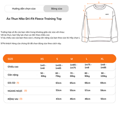 Áo Thun NK Dri-FIT Fleece Training Top