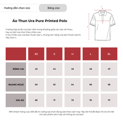 Áo Thun Ura Pure Printed Polo
