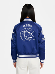 Áo Khoác NK Women's KOR Dugout Breaking Satin Jacket