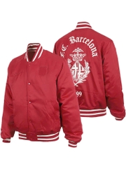 Áo Khoác NK FC Barcelona Dugout Home Satin Jacket