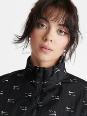 Áo Khoác NK Air Women's 1/4-Zip Mod Crop Woven Top