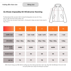 Áo Khoác Impossibly Light EK Windrunner Running Jacket