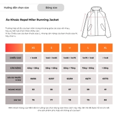 Áo Khoác Repel Miler Running Jacket