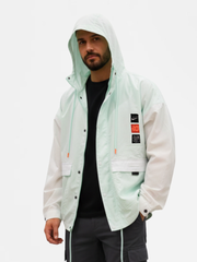 Áo Khoác NK Swoosh Embroidered Pattern Woven Basketball Jacket