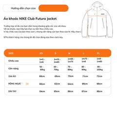 Áo Khoác NK Club Futura Jacket