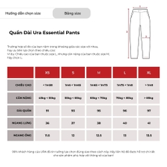 Quần Dài Ura Essential Pants