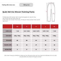 Quần Dài Ura Woven Training Pants