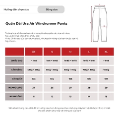 Quần Dài Ura Air Windrunner Pants