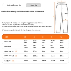Bộ Thể Thao NK Sportswear Swoosh Woven Lined