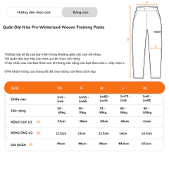 Quần Dài NK Pro Winterized Woven Training Pants