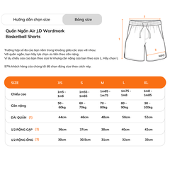 Quần Ngắn Air Jordan Wordmark Basketball Shorts