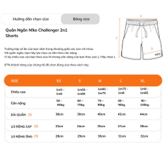 Quần Ngắn NK Challenger 2n1 Shorts