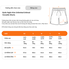 Quần Ngắn NK Unlimited Unlined Versatile Shorts