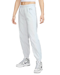 Quần Dài NK Air Womens High Waisted Corduroy Fleece Pants Platinum