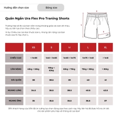 Quần Ngắn Ura Flex Pro Training Shorts