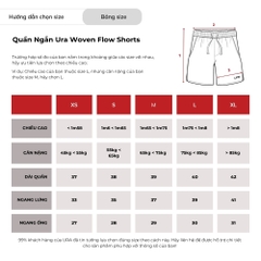 Quần Ngắn Ura Woven Flow Shorts
