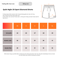Quần Ngắn JD Sport Diamond Shorts