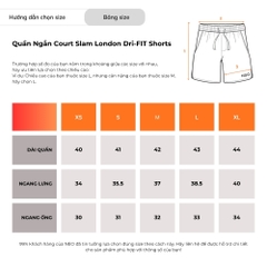 Quần Ngắn Court Slam London Dri-FIT Tennis Shorts
