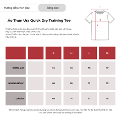 Áo Thun Ura Quick Dry Training Tee