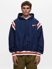 Áo Khoác NK Authentics Men's Woven Lined 1/2-Zip Hoodie