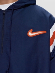 Áo Khoác NK Authentics Men's Woven Lined 1/2-Zip Hoodie